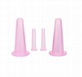  Facial  Massage Cupping Therapy Set Anti Cellulite Silicone Vacuum Cups 5