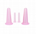  Facial  Massage Cupping Therapy Set Anti Cellulite Silicone Vacuum Cups