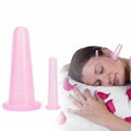 Massage Cups Vacuum Suction Massage Cups Silicone Facial Massage Cup  2