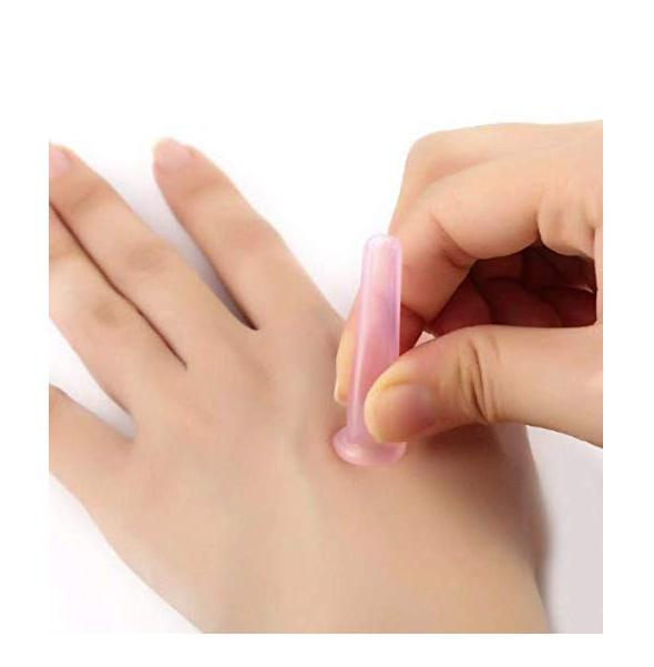 Beauty Massage Cups Vacuum Suction Massage Cups Silicone Facial Massage Cup  4