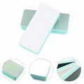 Nail Art Nail Buffer Block Green White