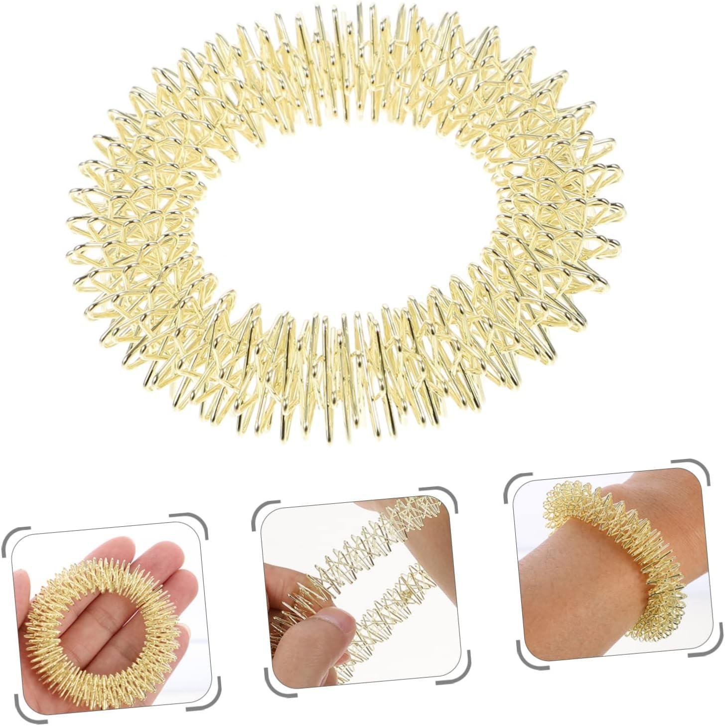 Acupressure Ring Wrist Massage Bracelet Spiky Sensory Bracelets  2