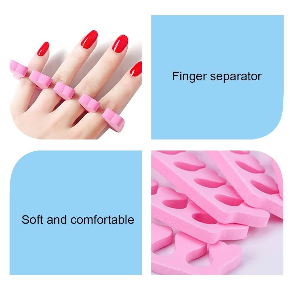  Soft Foam Toe Separators Toe Spacers Great Toe Cushions for Nail Polish 4