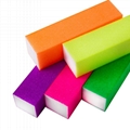 Square Nail File Sponge Coloful Art