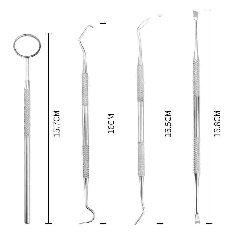 Teeth Cleaning Kit for Plaque Remover and Calculus, Tarter, and Stain Remover  3