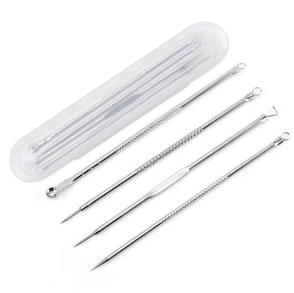 4pcs Face Nose Blackhead Extractor  Comedone Removal Sets  3