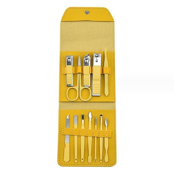 Manicure Set Nail Clipper Set Pedicure Kit Professional 12 In 1 Manicure Kit  4