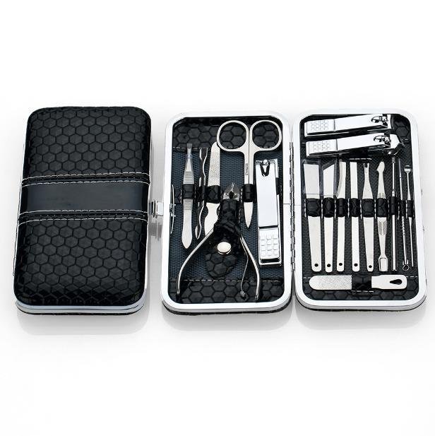 18 pcs Manicure Sets Nail Tool Sets  Nail Trimming Sets Stainless Steel  