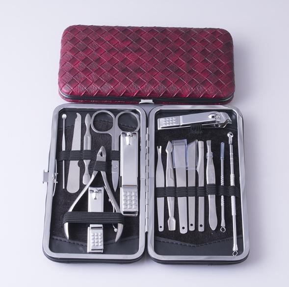 18 pcs Manicure Sets Nail Tool Sets  Nail Trimming Sets Stainless Steel   3