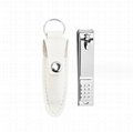Travel Nail Clipper Stainless Nail Cutters Nail Trimmers  With PVC Pouch 