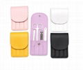 Travel Manicure Set Pedicure kit 4 In 1 Travel Grooming Case Sets 