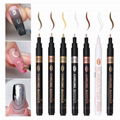 Metallic Acrylic Paint Nail Pens Correction Pens High Gloss Chrome Pen Marker  1