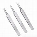 Professional Facial Blackhead Remover Tweezers,3Pcs Precision Pimple Popper Tool 2