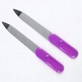 Metal Nail File Double Sided Stainless Steel Manicure Pedicure Tools Files 4