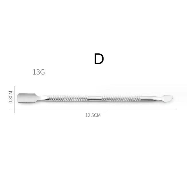 Cuticle Pusher Dead Skin Remover Stainless Steel  14 Styles  5