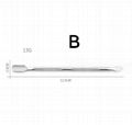 Cuticle Pusher Dead Skin Remover Stainless Steel  14 Styles  3