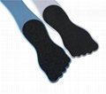 Sandpaper Foot Files Footprint Shape  Dead Skin Remover Foot Callus Remover  
