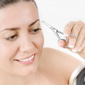 Nose Hair Scissor  Cutters Brow Scissor Facial Hair Scissors Beauty Trimming Kit 6