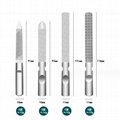 Metal Nail File Double Sided Stainless Steel Nail File with Coarse and Fine  6