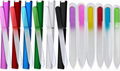 Glass Nail Files with Case Crystal Fingernail Files Double Sided Glass Nail File 1