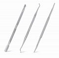 Toenail File and Lifters Nail Cleaner Cuticle Pusher and Remover Tools  1