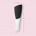 Heel Scraper S-Line Foot File  Double-Sided Pedicure Tool Callus  Remover