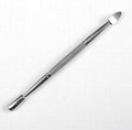 Nail  Art Tool Cuticle Pusher  Stainless UV Gel Remover  Nail Cleaner Gadget 