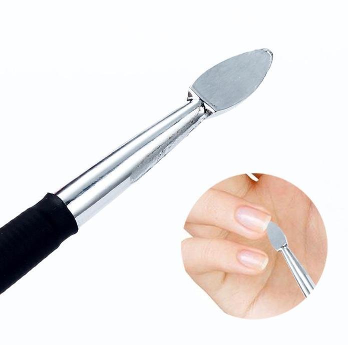 Nail Cuticle Pusher  Stainless UV Gel Remover  Nail Cleaner Gadget  2