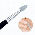 Nail  Art Tool Cuticle Pusher  Stainless UV Gel Remover  Nail Cleaner Gadget  2