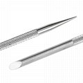 Metal Cuticle Pusher Safe Nail Cleaner Nail Art Dotting Tools Stainless