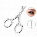 Eyebrow Scissor Stainless Steel Facial Hair Scisssor Trimming Scissor For  All  1