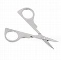 Professional Grooming Scissors for Hair, Eyelashes, Nose, Eyebrow Trimming