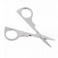 Professional Grooming Scissors for Hair, Eyelashes, Nose, Eyebrow Trimming 6
