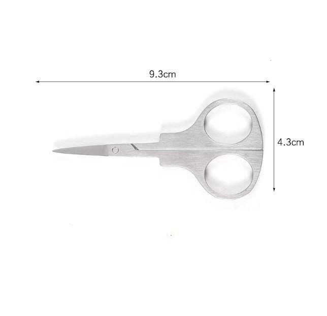 Professional Grooming Scissors for Hair, Eyelashes, Nose, Eyebrow Trimming 2