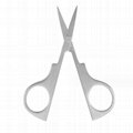 Professional Grooming Scissors for Hair, Eyelashes, Nose, Eyebrow Trimming 7