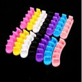 Nail Art Training  False Nail Display Stand Nail Display Rack w/10pcs Nail Tips  4