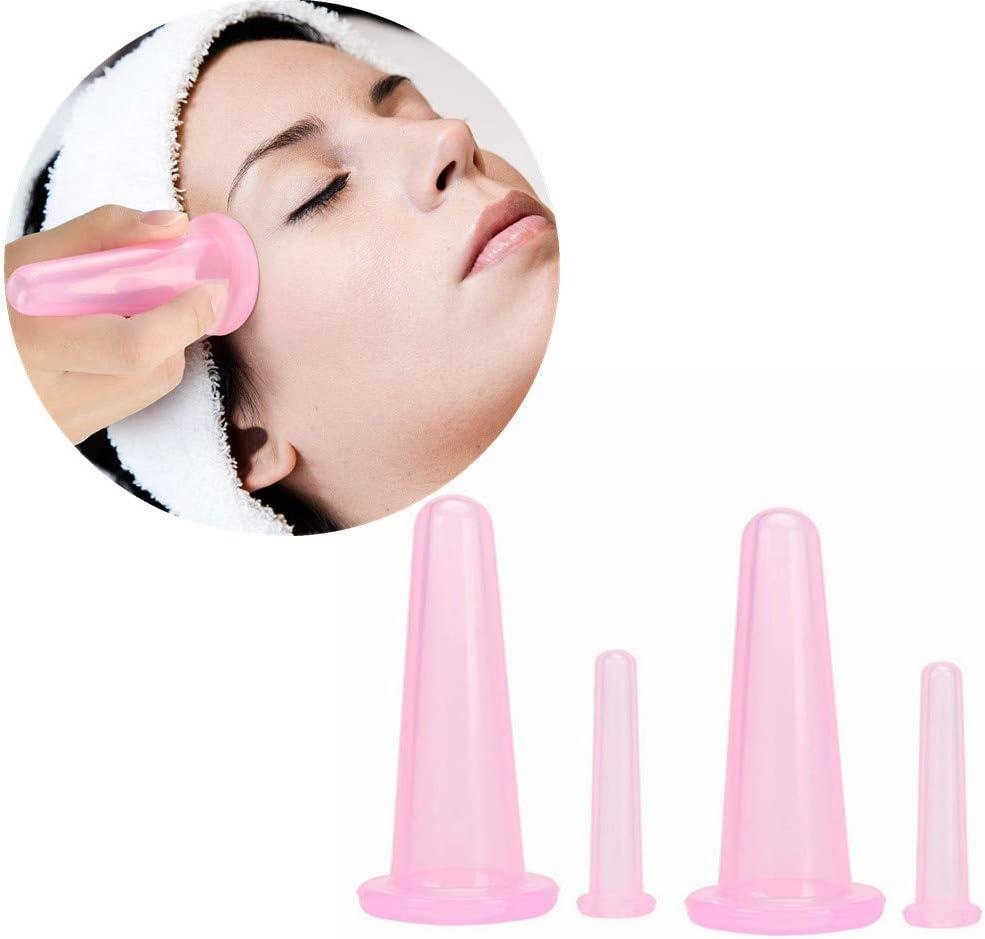  Facial  Massage Cupping Therapy Set Anti Cellulite Silicone Vacuum Cupping 
