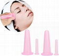  Facial  Massage Cupping Therapy Set Anti Cellulite Silicone Vacuum Cups