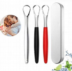 Tongue Scraper,Stainless Steel Tongue Cleaners,Tongue Scraper for Adults, Reduce