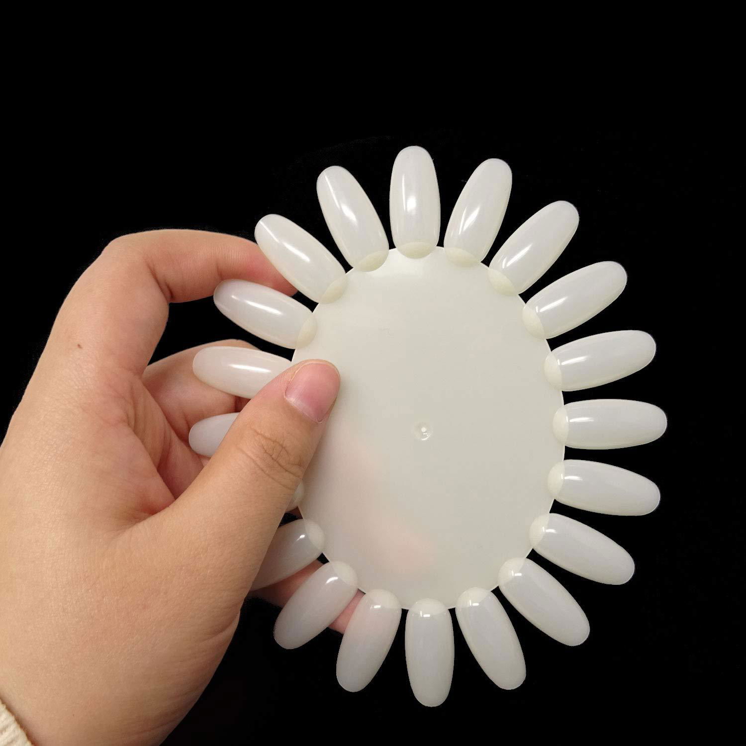 Nail Art  False Nail Flower Wheel  Plastic Card Display Board 