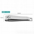 3PCS Steel Nail Clippers Nail Trimming Clippers Fingernail Trimmers 6