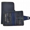 Manicure Set  Stainless Steel Nail Trimming Sets Portable Travel Grooming Kit 