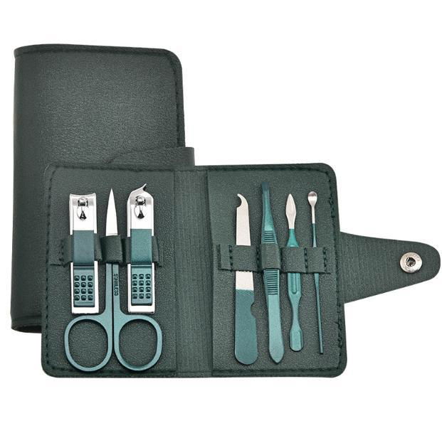 Manicure Sets  Stainless Steel Nail Trimming Sets Portable Travel Grooming Kit  2