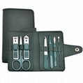 Manicure Set  Stainless Steel Nail Trimming Sets Portable Travel Grooming Kit  2