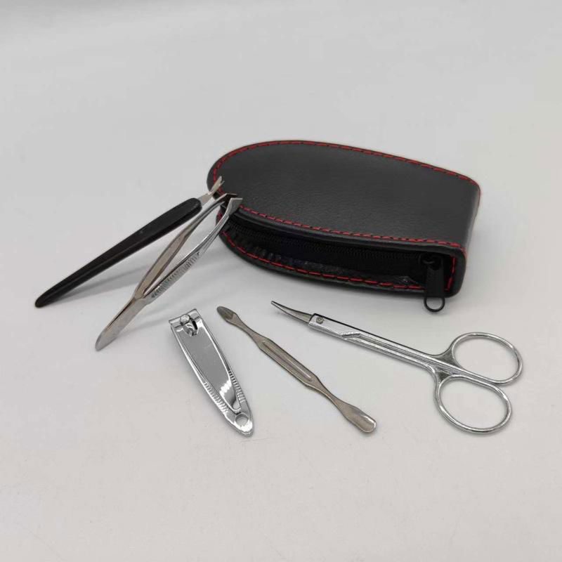 Travel Manicure Set Nail Trimming Sets Nail Clipper Nail Scissor  5