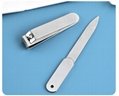 Traveling Manicure Set Nail Clipper Nail File Stainless Nail Treatment Tool  4