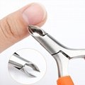 Strong Nail Clippers forThick & Ingrown Toenails - Curved Blade Non-Slip Handlle