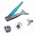 Mermaid Nail Clipper Set, Stainless Steel Nail Clippers Glass Nail File Set