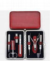 Red Manicure Set 7 Quality Nail Trimming