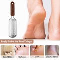 Foot File Colossal Foot Scrubber Metal Foot Spa Pedicure Tools Callus Remover